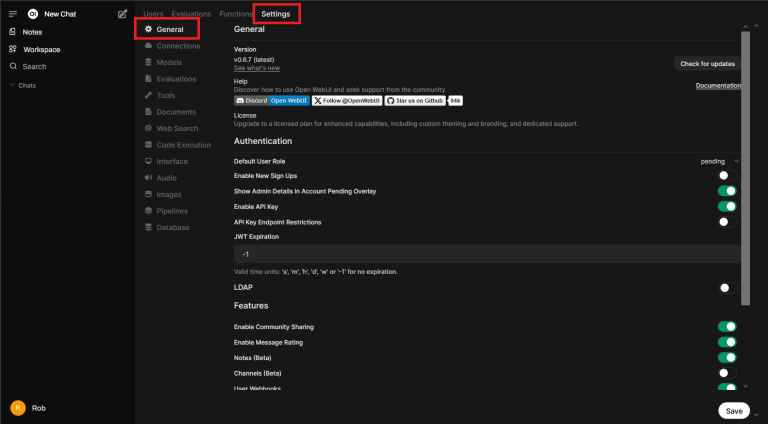 Openwebui Features Ultimate Local AI Setup Guide: Ubuntu, Ollama, & Open WebUI | RobWillis ...